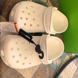 Crocs classics clog white Size 5 m